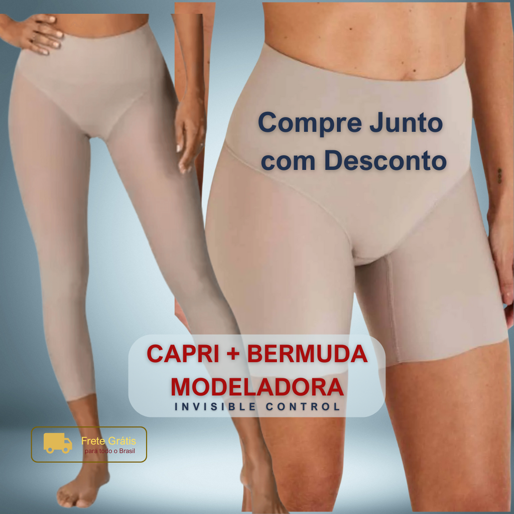 Capri + Bermuda Modeladora Invisible Control