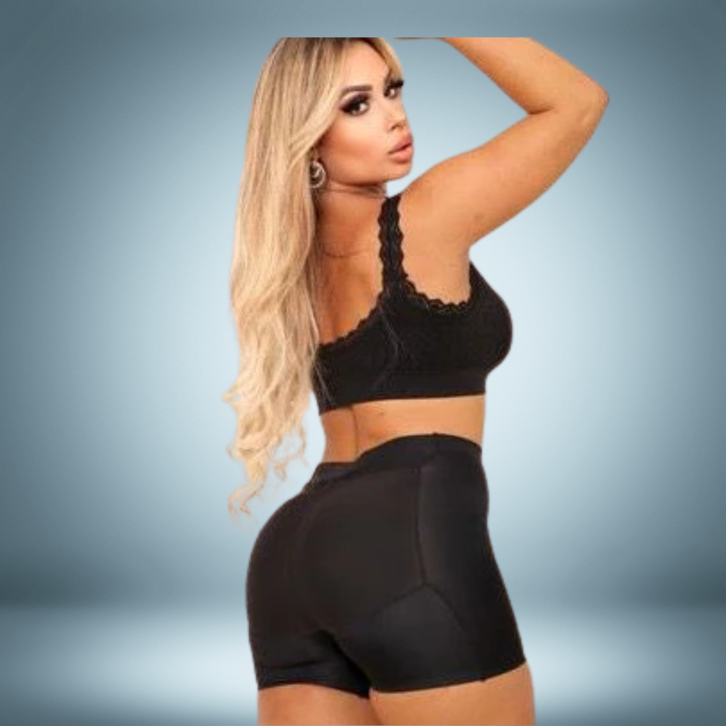 Short com Enchimento Modelador Bellaizi - Empina Bumbum