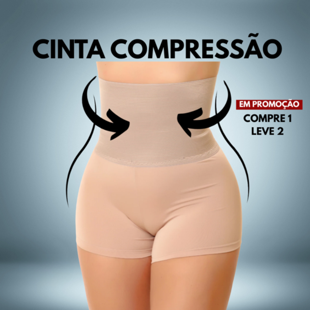 Short Modelador Alta Compressão (Compre 1 Leve 2)