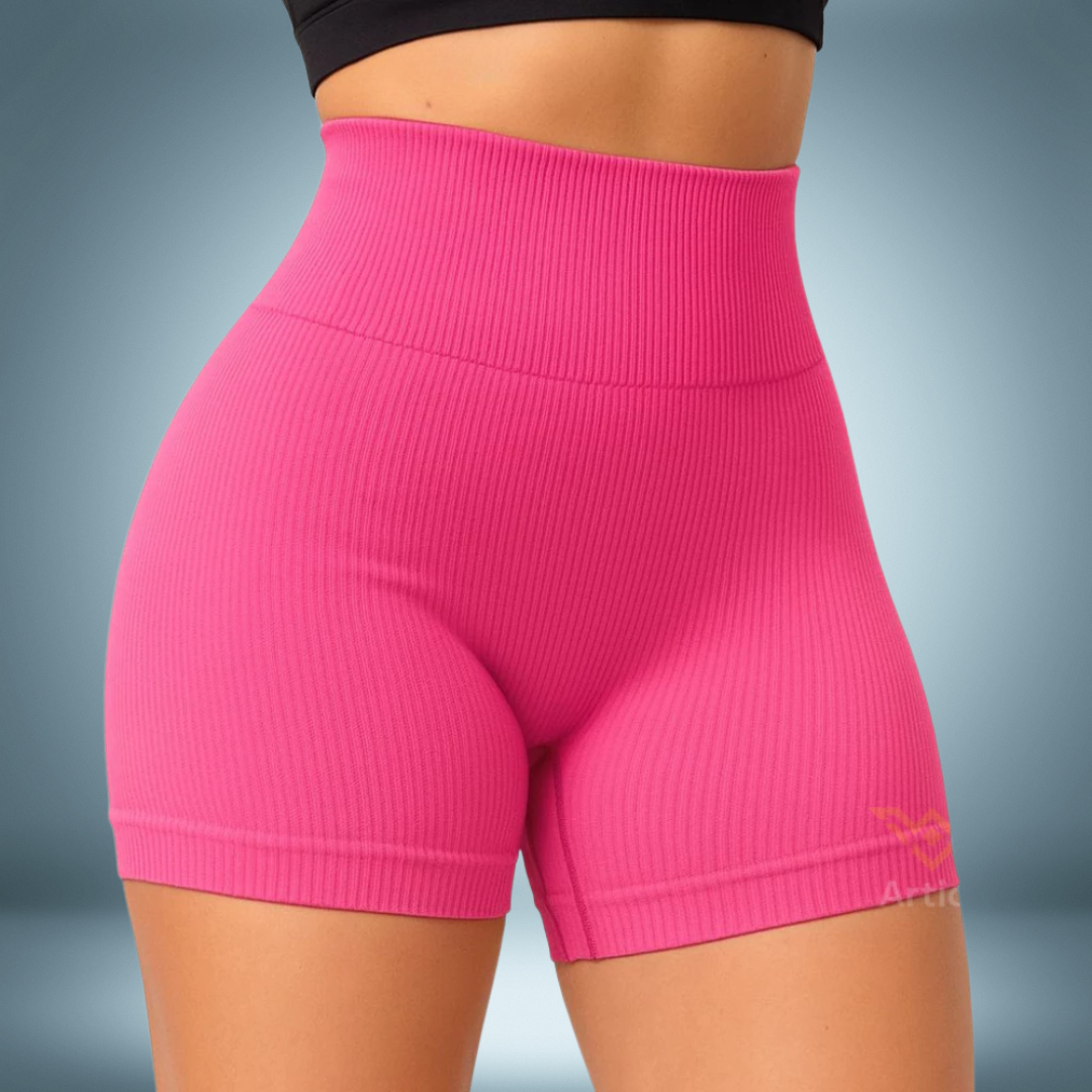 Shorts Fitness Canelado Bellaizi